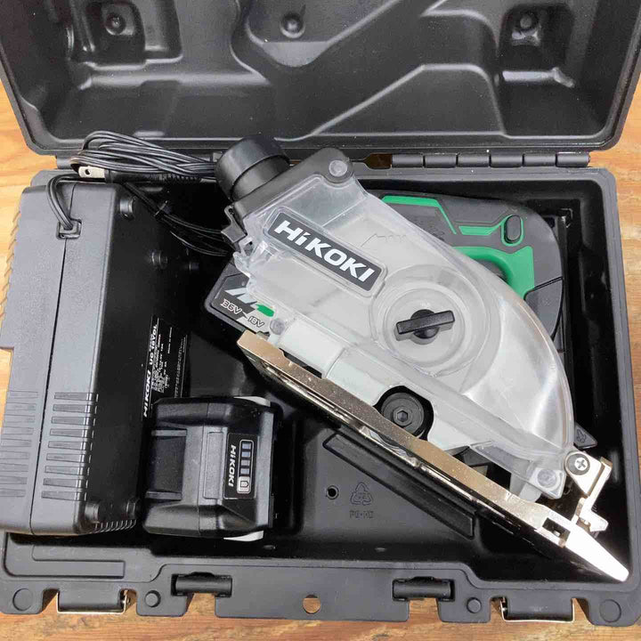 ◇HiKOKI (ハイコーキ) コードレス集じん丸ノコ マルチボルトシリーズ C3605DYA(XPS)【柏店】