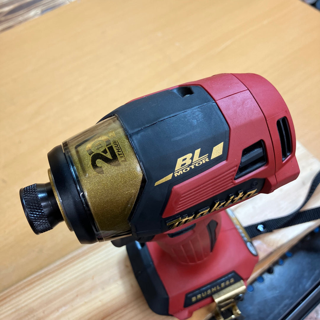 マキタ(makita) コードレスインパクトドライバー TD173DGXPR LXT20周年記念限定カラー プレミアムレッド ※本体＋ケース【越谷店】