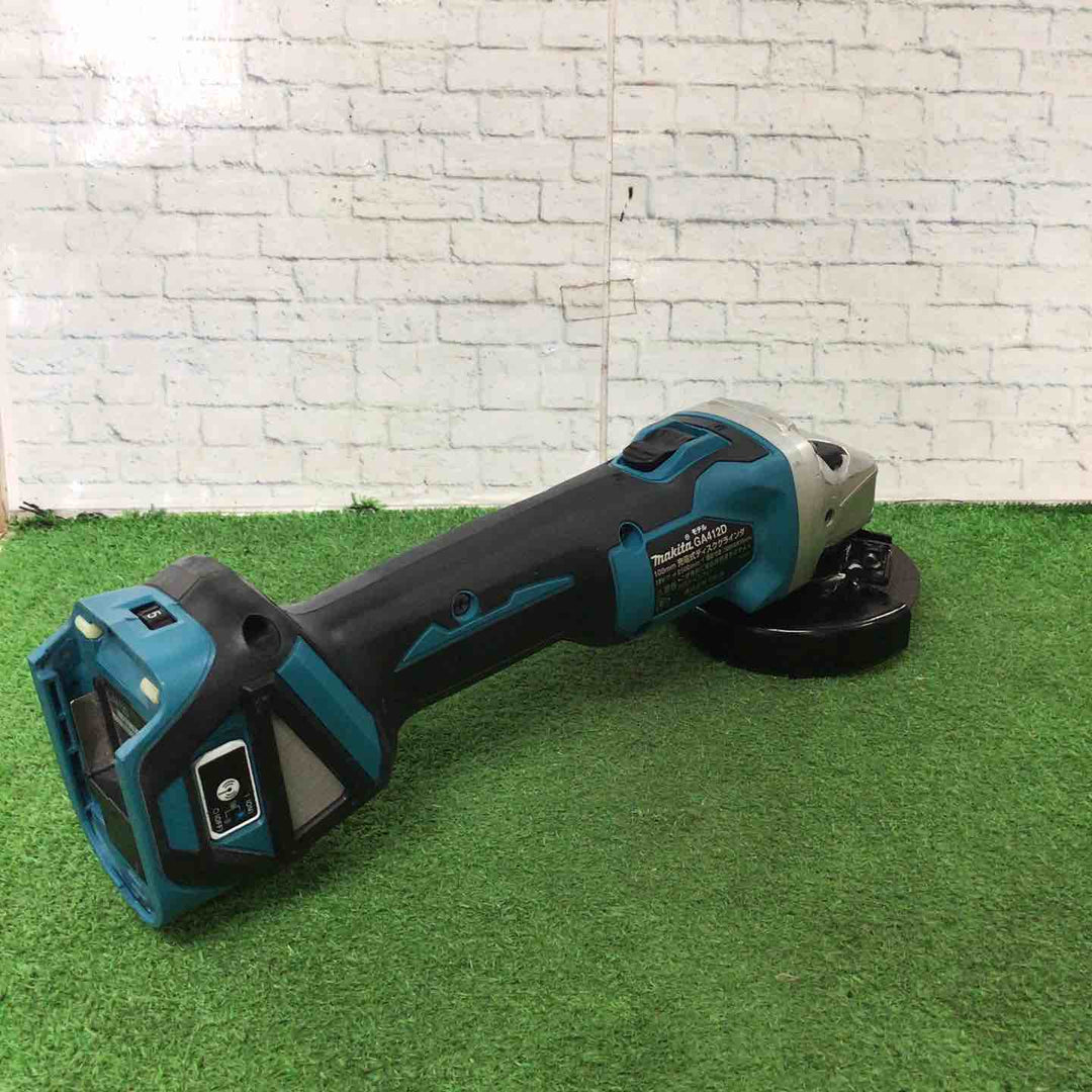 ★マキタ(makita) 100mmコードレスディスクグラインダ  新品砥石付き GA412DZ【町田店】