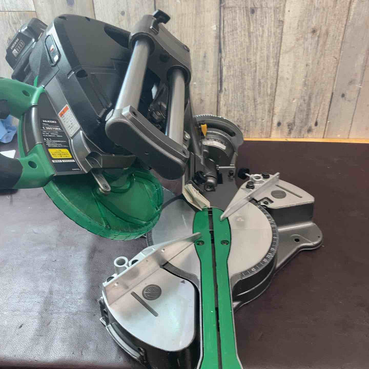 【中古品】 ハイコーキ(HIKOKI ※旧:日立工機) コードレス卓上スライド丸のこ C3607DRA(K)(NN) スライド丸ノコ 【東大和店】