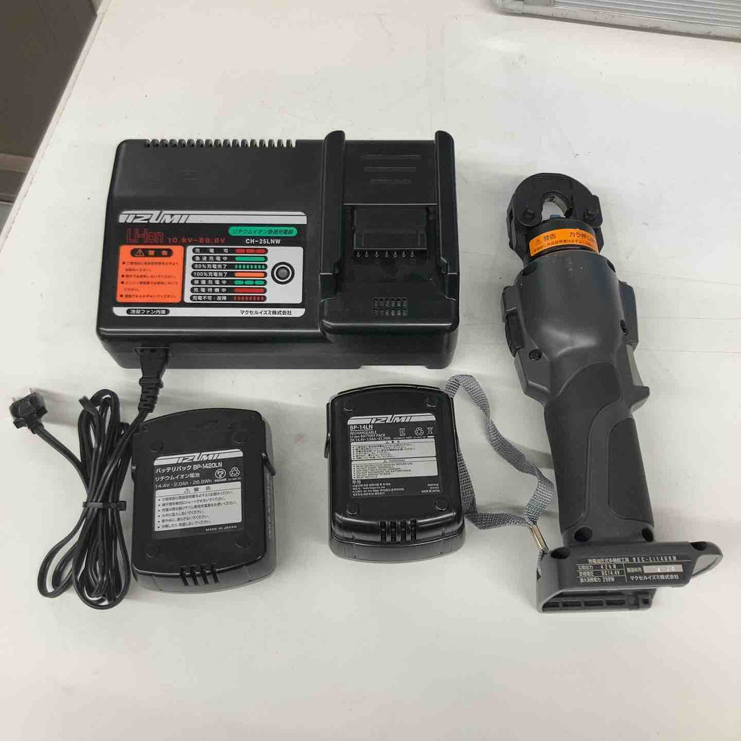 ◇泉精器(IZUMI)14.4V コードレス油圧多機能工具 REC-Li1460M ケース汚れあり【戸田店】