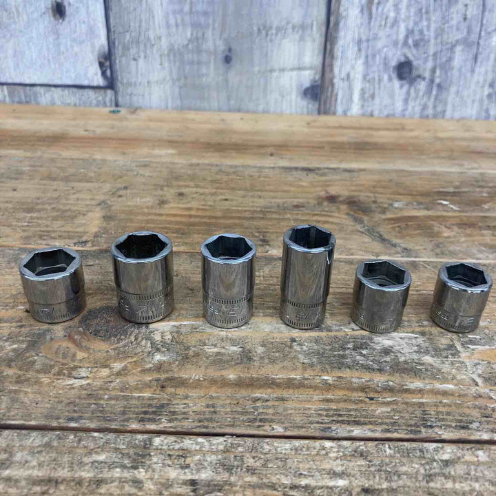 【中古品】 スナップオン(Snap-on) ソケットまとめ TMMS8 RFSM12など 計12個セット 1/4 3/8 ブランド ショート ディープ 【東大和店】