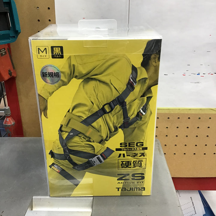 □タジマ(Tajima) ハーネスZS 黒 Mサイズ AZSM-BK【草加店】