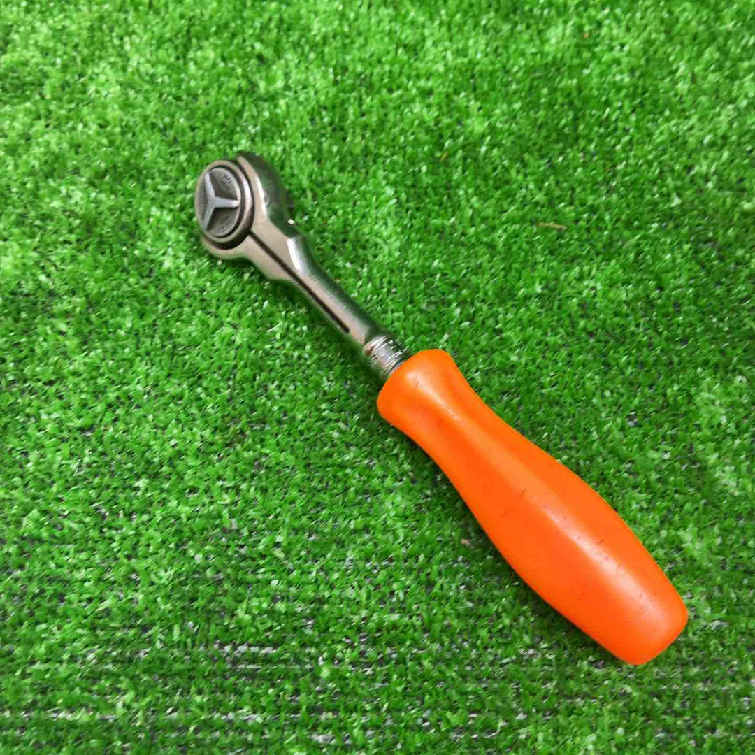 Snap-on スナップオン FHCNFD72 3/8 ショートスイベルラチェットハンドル オレンジ【藤沢店】