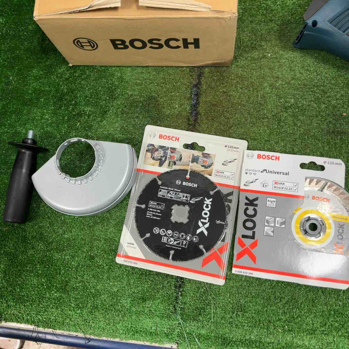 ◇ボッシュ(BOSCH) 18V コードレスディスクグラインダー X-LOCK (本体のみ) GWX18V-8H【草加店】