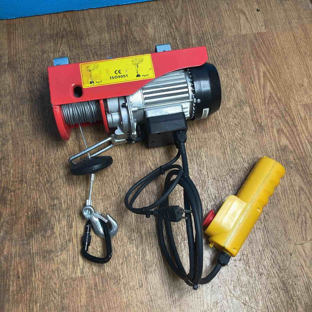 【美品】toolsisland 家庭用100V 電動ウインチ(ホイスト) 最大能力200kg 20200【岩槻店】