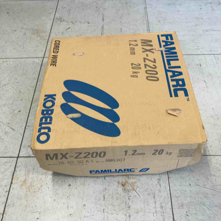 ◇神戸製鋼所(KOBELCO) すみ肉用フラックス入りワイヤ MX-Z200 1.2mm 20kg  半自動溶接用【鴻巣店】