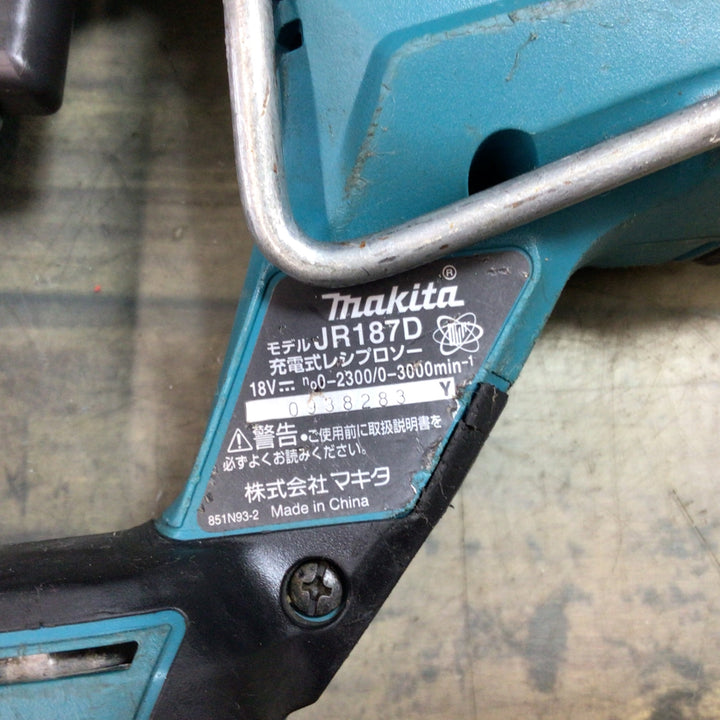 ★ マキタ(makita) コードレスレシプロソー JR187DRGX 【東大和店】