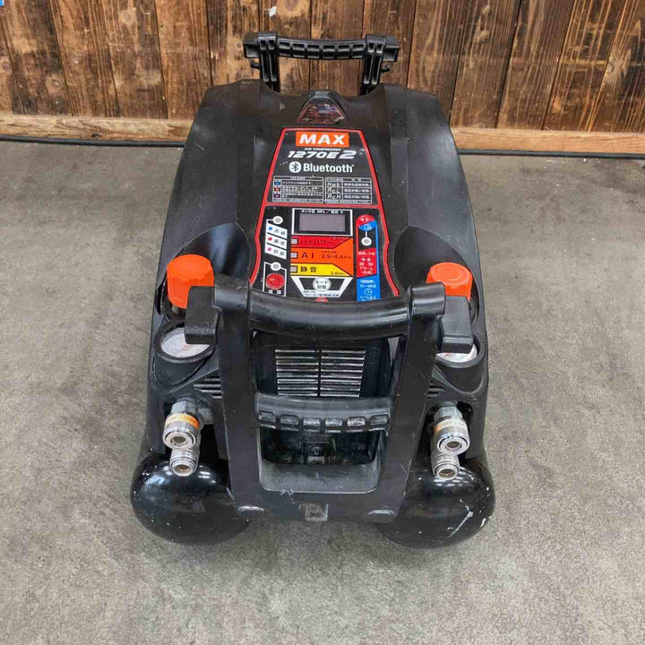 マックス(MAX) エアコンプレッサー AK-HH1270E2_ブラック【川崎店】