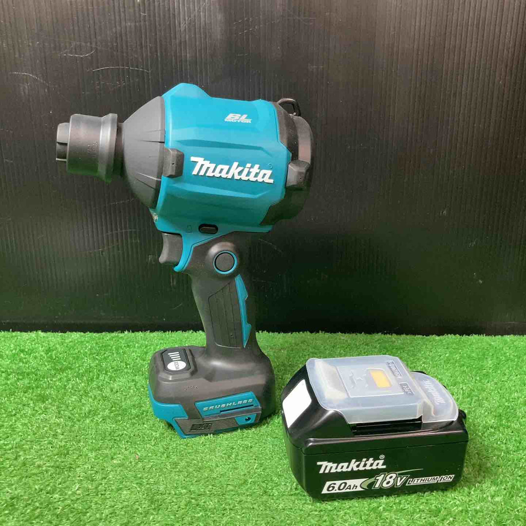 ★マキタ(makita) コードレスエアダスタ AS180DZ 18V6.0Ahバッテリー・充電器・純正ケース付【岩槻店】
