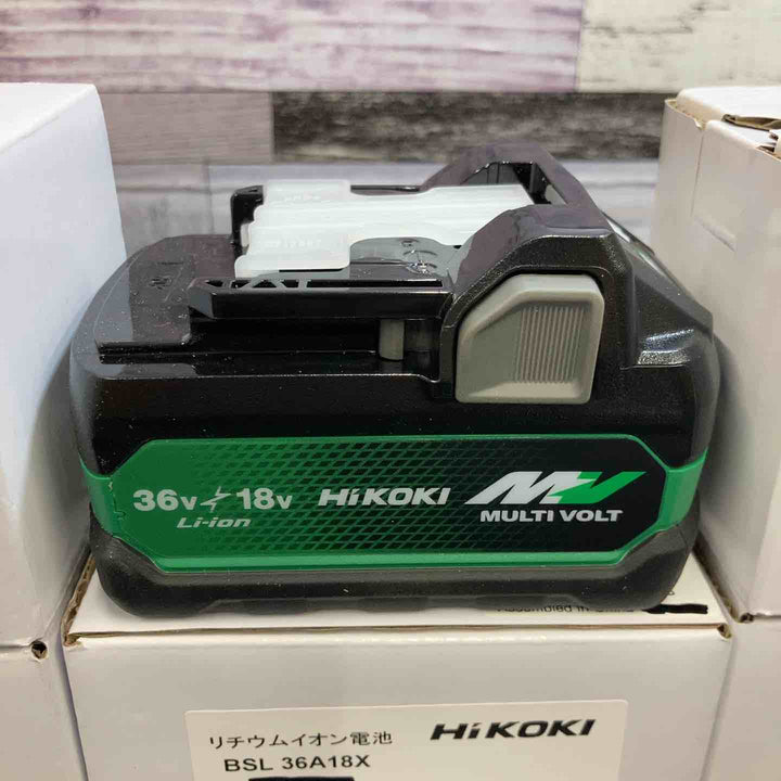 ②ハイコーキ(HIKOKI ※旧:日立工機) リチウムイオンバッテリー 36V/2.5Ah BSL36A18X 5個セット【八潮店】