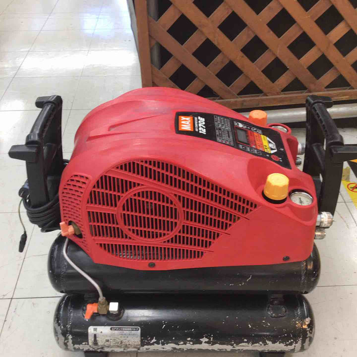 【中古品】 マックス/MAX エアコンプレッサー AK-HL1270E(27L)_レッド 【鴻巣店】