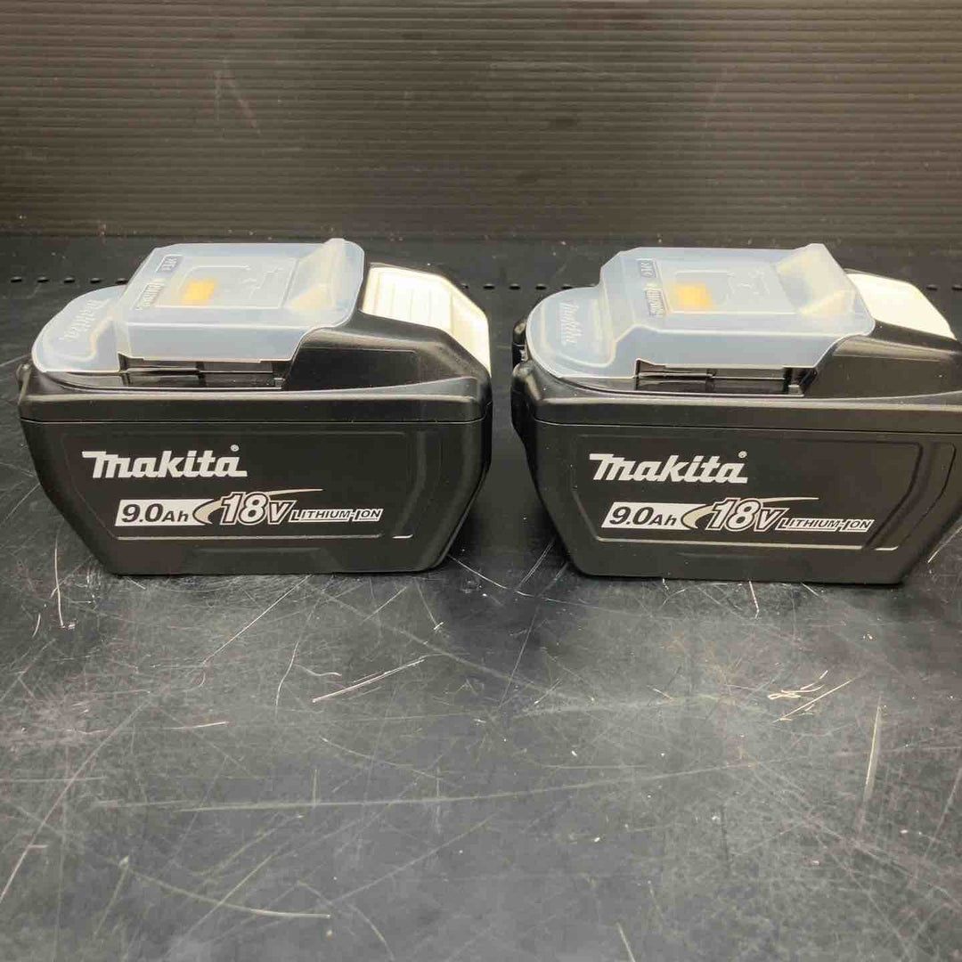 マキタ(makita) 純正 リチウムイオンバッテリー 18V/9.0Ah BL1890 正規品 2個セット【川越店】