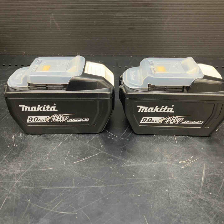 マキタ(makita) 純正 リチウムイオンバッテリー 18V/9.0Ah BL1890 正規品 2個セット【川越店】
