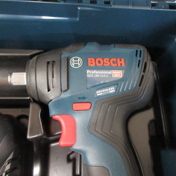 〇Bosch Professional(ボッシュ) 18V コードレスインパクトレンチ (本体のみ･ベルトフック・キャリングケース付) GDS18V-210CH【町田店】