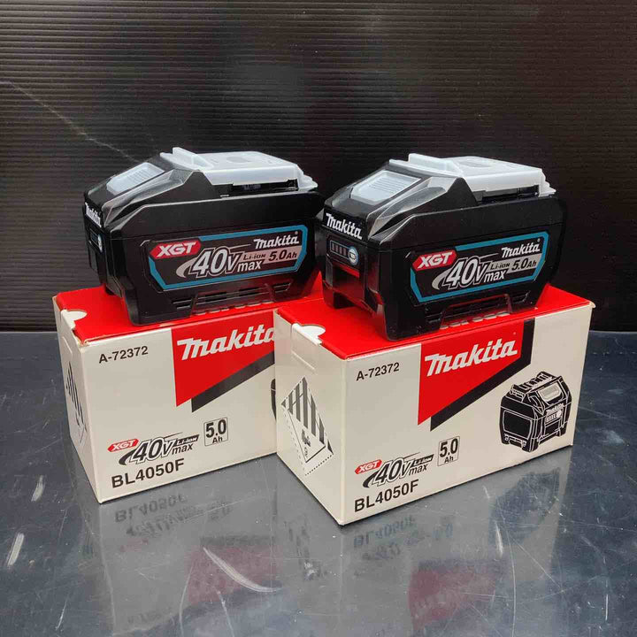 マキタ(makita) 純正 リチウムイオンバッテリー 40Vmax/5.0Ah BL4050F 正規品 2個セット【川越店】