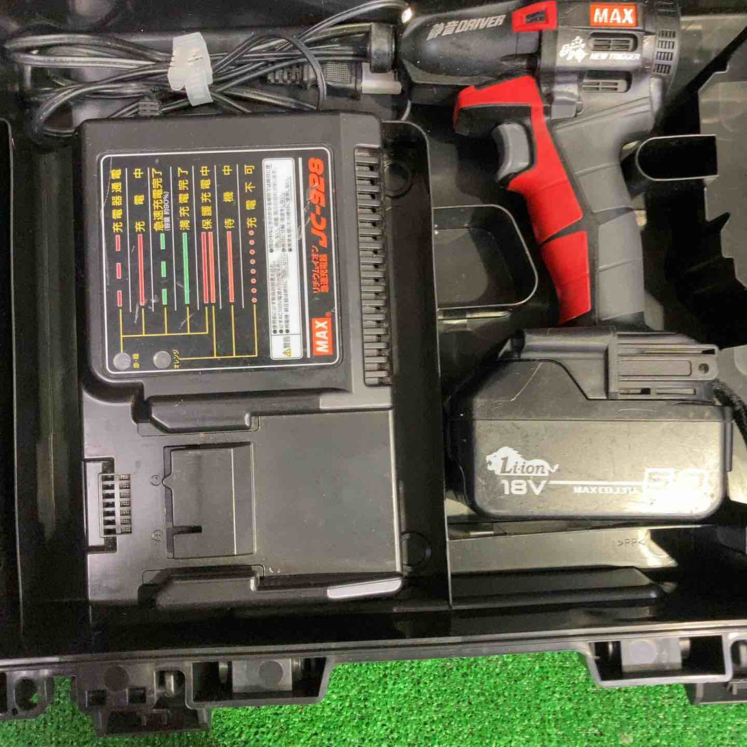 ★マックス(MAX) コードレス静音インパクトドライバー PJ-SD102-B2C/1850A【町田店】