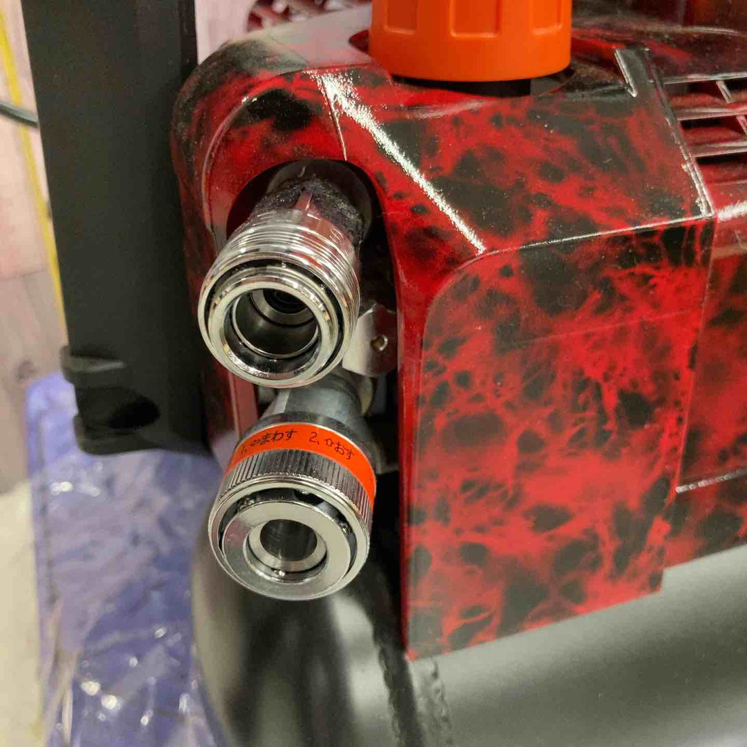 ★限定色★ マックス(MAX) 高圧4口 エアコンプレッサー AK-HH1310E ジュラシックレッド【八潮店】