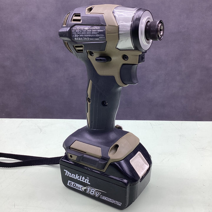 ★マキタ(makita) コードレスインパクトドライバー 18v 6.0Ah TD173DRGXO【越谷店】