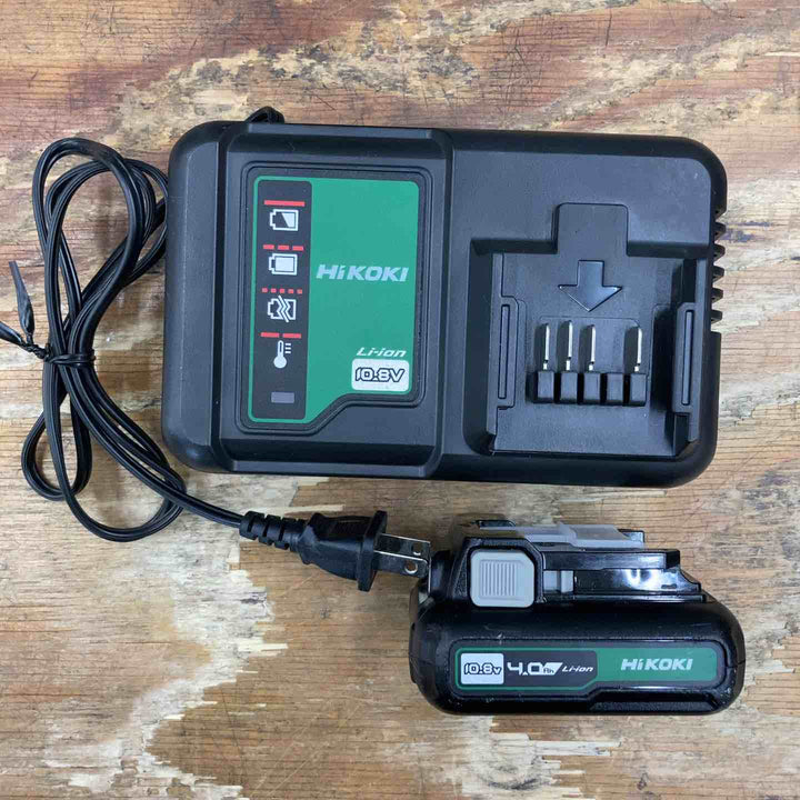 【中古品】★ハイコーキ(HIKOKI ※旧:日立工機) 10mm 10.8V コードレスタッカ N1210DA(LS) セット バッテリー充電器付き【柏店】【柏店】