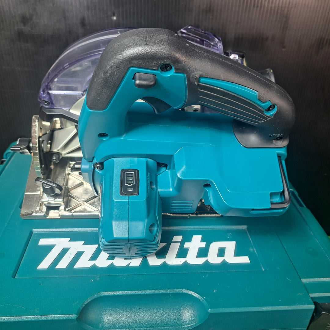 【美品】★マキタ(makita) コードレス防じん丸のこ KS511DRGX バッテリー1個付き、新品の純正刃付き【岩槻店】