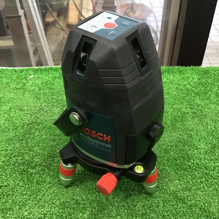 【未使用】ボッシュ(BOSCH)  電子整準方式・ レーザー墨出し器 GLL5-40ELR【草加店】