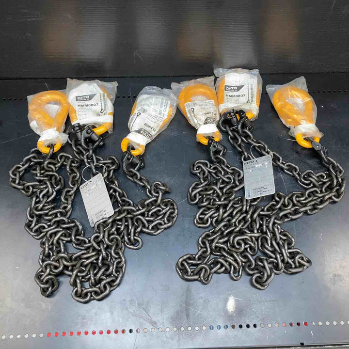 KITO/キトー チェーンスリング 吊りチェーン2本 2組セット D-HMM-HJJ HMM0807 HJJ08【川越店】