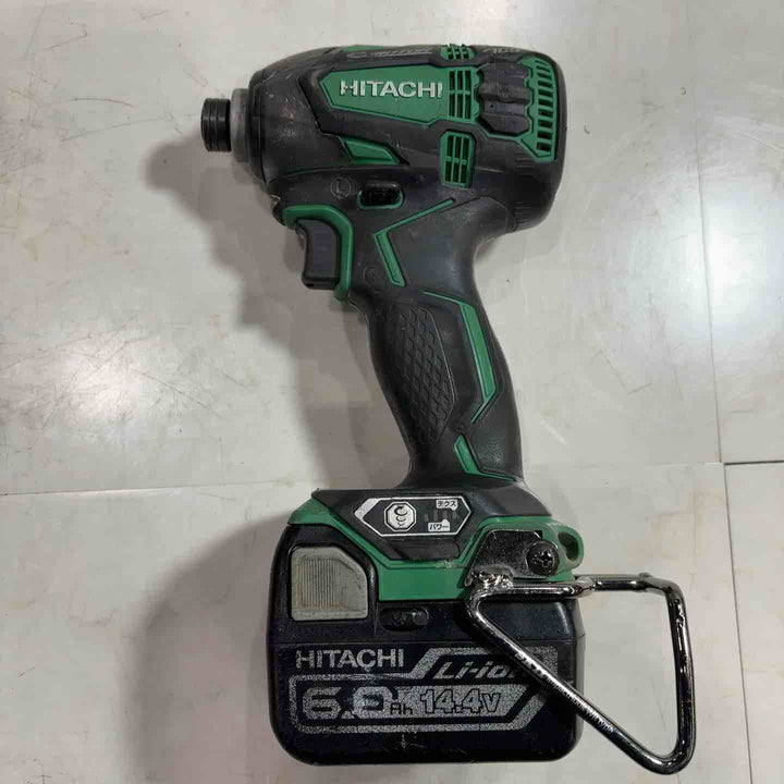 ★ハイコーキ(HIKOKI ※旧:日立工機) コードレスインパクトドライバー WH14DDL2(2LYPK)(L) マルチボルト【川口店】