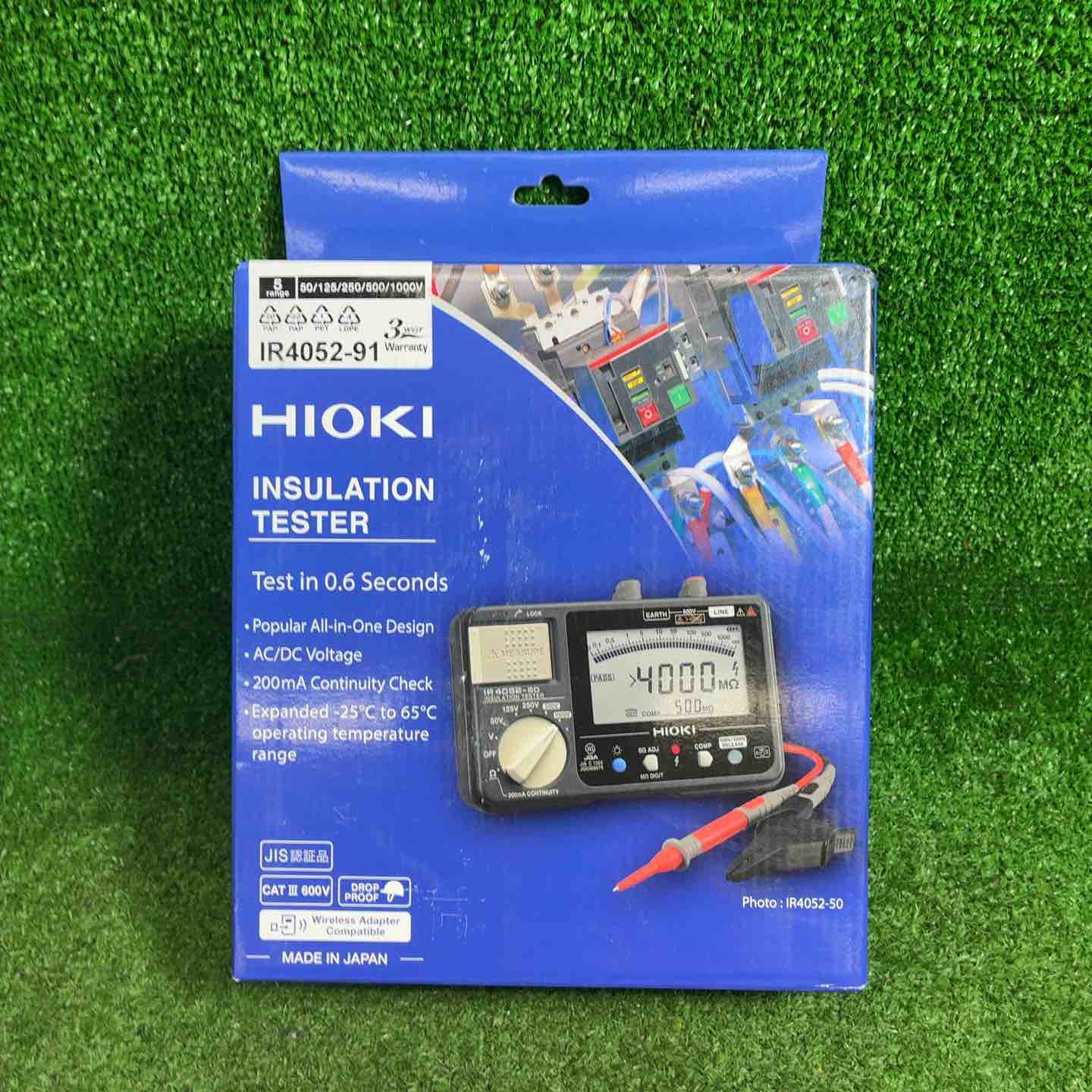 【未使用品】日置電機(HIOKI) 絶縁抵抗計 IR4052-91【藤沢店】 日置電機(HIOKI) 絶縁抵抗計 IR4052-91【藤沢店】 – アクトツール