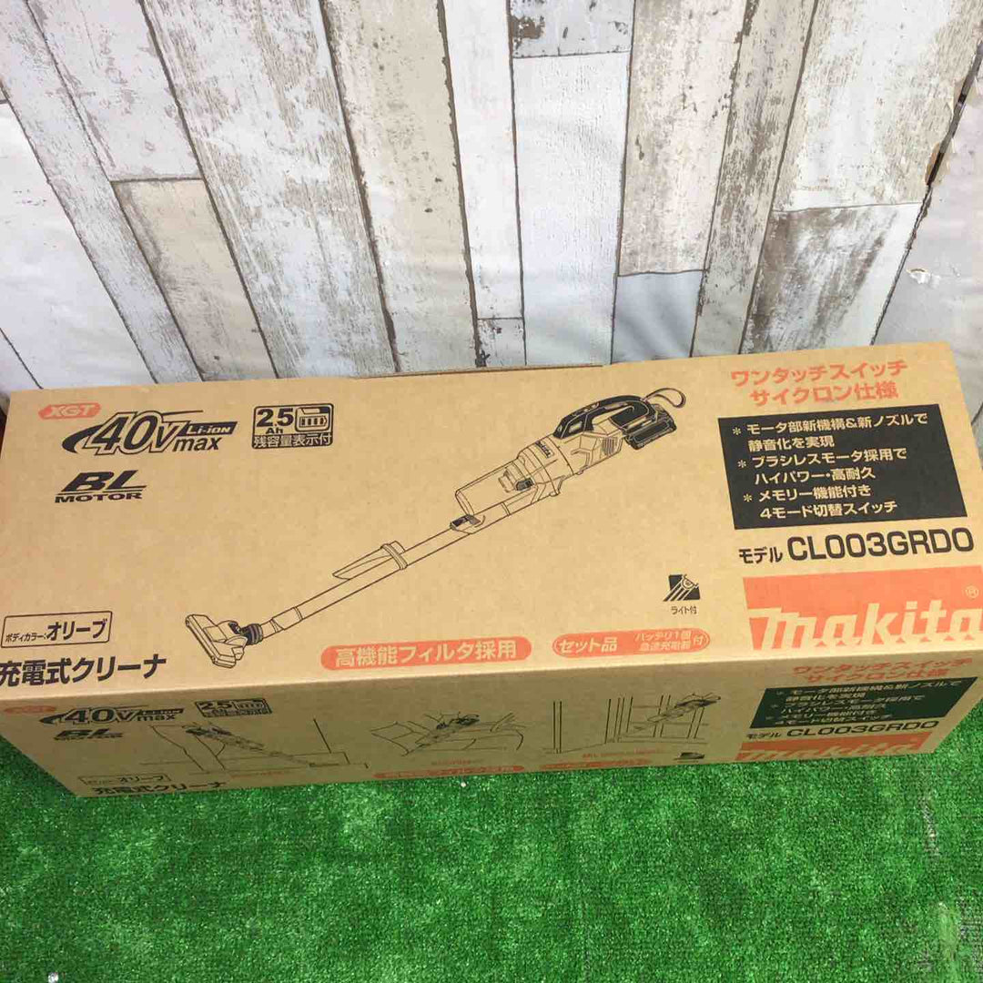 ★マキタ(makita) コードレスクリーナー CL003GRDO【町田店】