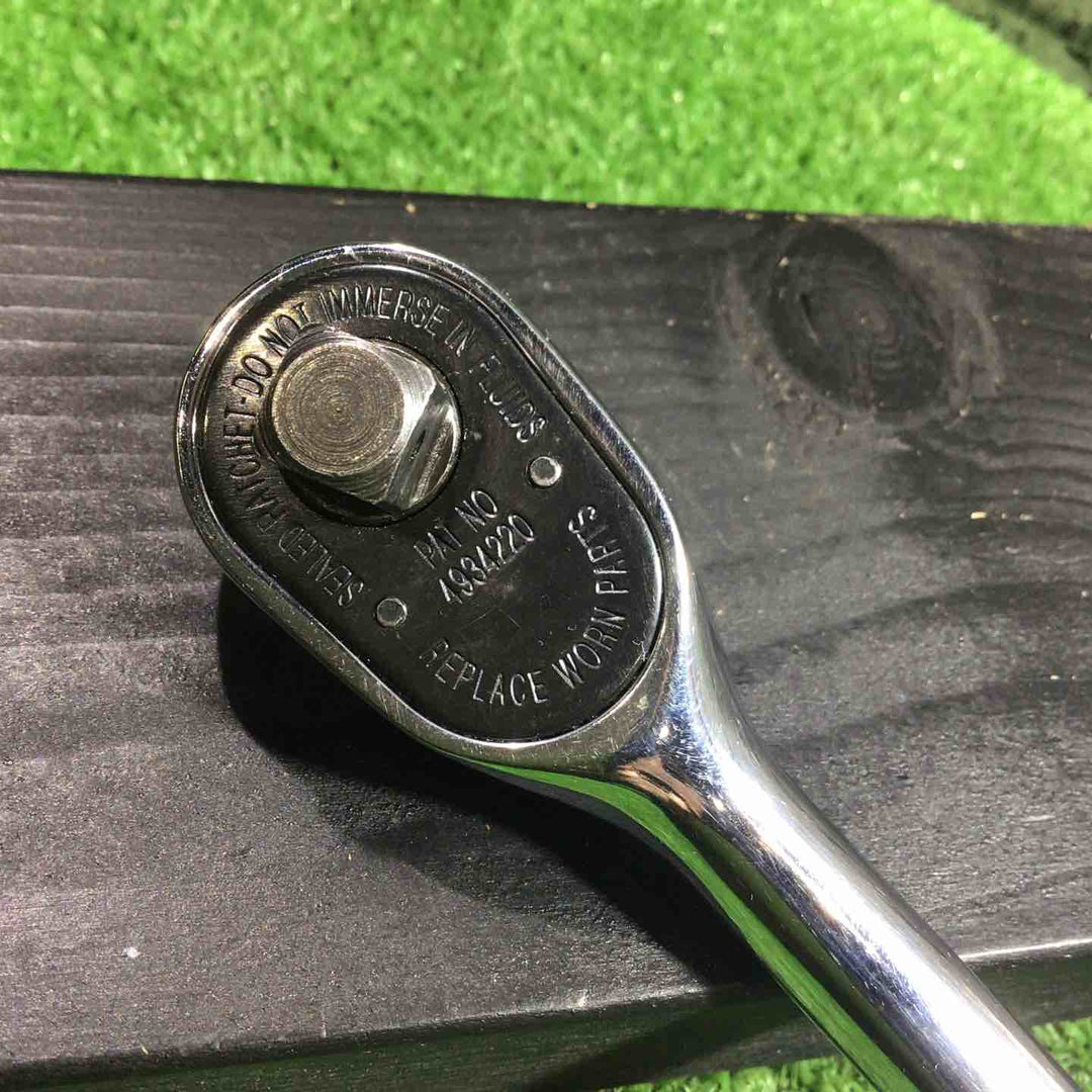 スナップオン(Snap-on) 3/8シールドロングラチェットハンドル FL830 全長約255mm 【川口店】