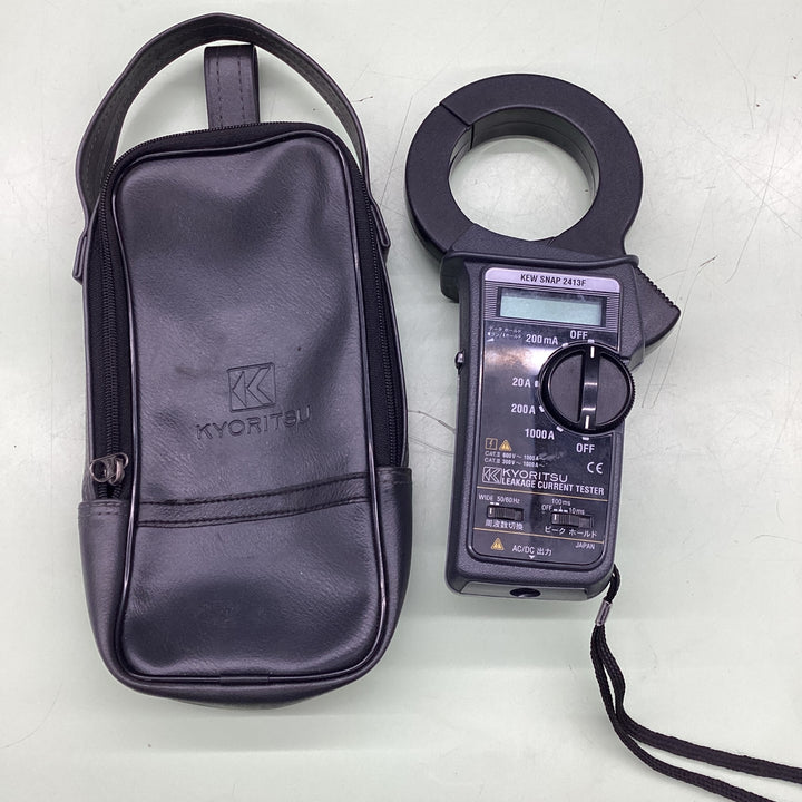 共立 漏れ電流・負荷電流測定用クランプメーター KEW SNAP 2413F【越谷店】