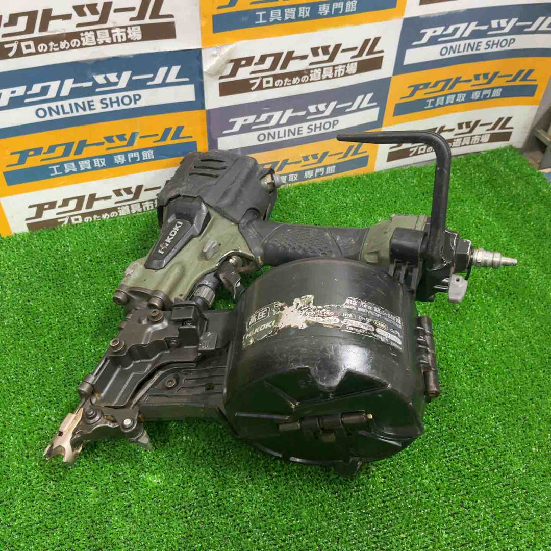 ★ハイコーキ(HIKOKI ※旧:日立工機) 高圧エア釘打ち機 NV65HR(SL)【草加店】
