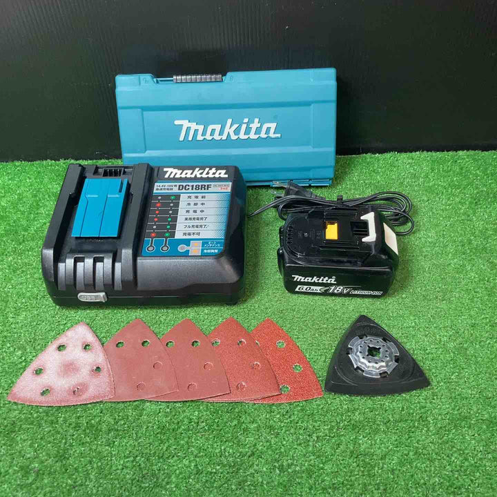 ★マキタ(makita) コードレスマルチツール TM52DRG バッテリー充電4回のみ！ 代用ケース【岩槻店】
