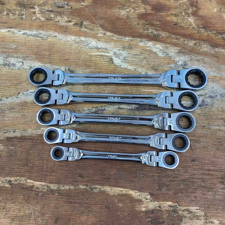 ▲KTC(京都機械工具)ラチェットめがねレンチ両頭首振りタイプ【柏店】