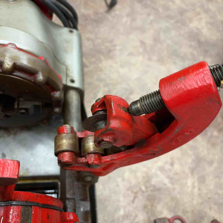 【店頭受取り限定】◇レッキス(REX) ねじ切り機 N40A3 N40AⅢダイヘッド2個付き(付属プラス1個)【所沢店】