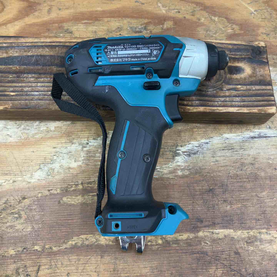 【中古品】★マキタ(makita) コードレスインパクトドライバー TD110DSHX 10.8V スライド式 フルセット【柏店】