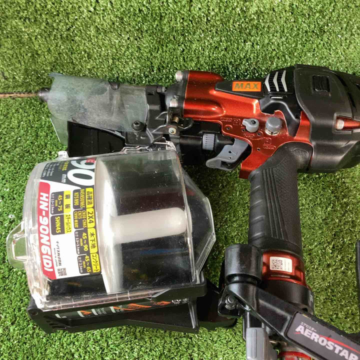 ★マックス(MAX) 高圧エア釘打ち機 HN-90N6(D)-R【川崎店】