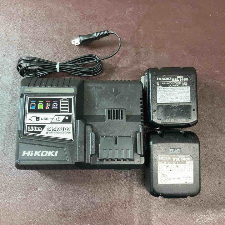 【中古品】ハイコーキ(HIKOKI ※旧:日立工機) コードレスインパクトドライバー WH14DDL2(2LYPK)(R) 14.4V 【東大和店】