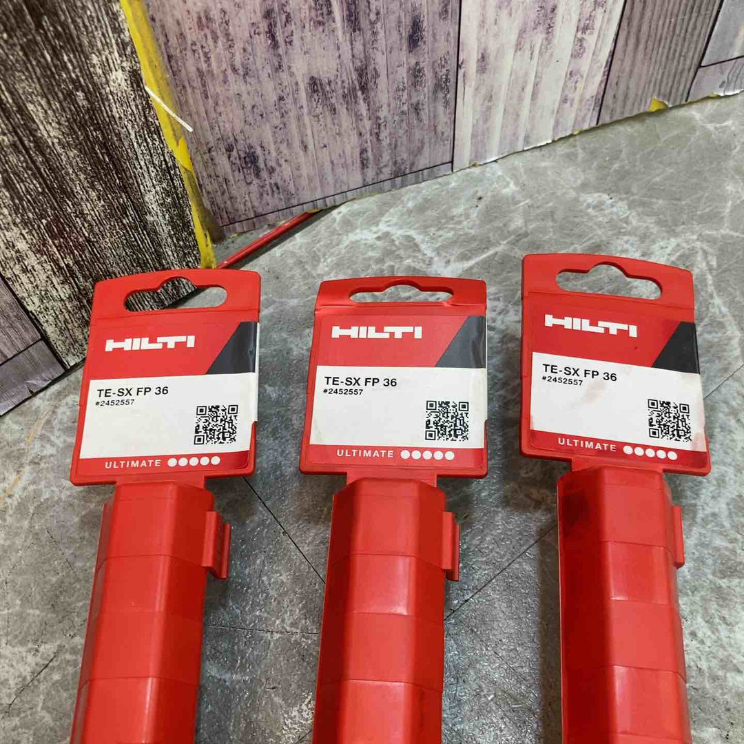 【未使用品】3本セット HILTI ヒルティ ブルポイント TE-SX FP36 #2452557【八潮店】