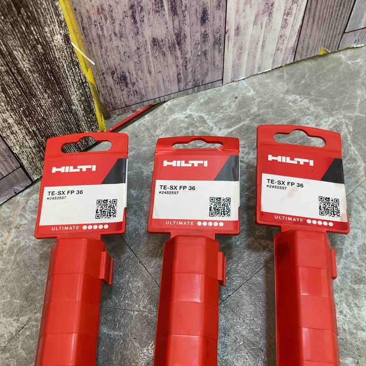 【未使用品】3本セット HILTI ヒルティ ブルポイント TE-SX FP36 #2452557【八潮店】