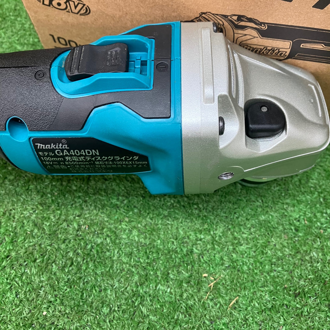 ☆マキタ(makita) 100mmコードレスディスクグラインダ GA404DZN (GA404DN)【川越店】