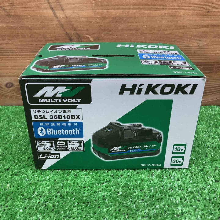【未使用品】 ハイコーキ/HIKOKI ※旧:日立工機 リチウムイオンバッテリー 36V/4.0Ah BSL36B18BX 【鴻巣店】