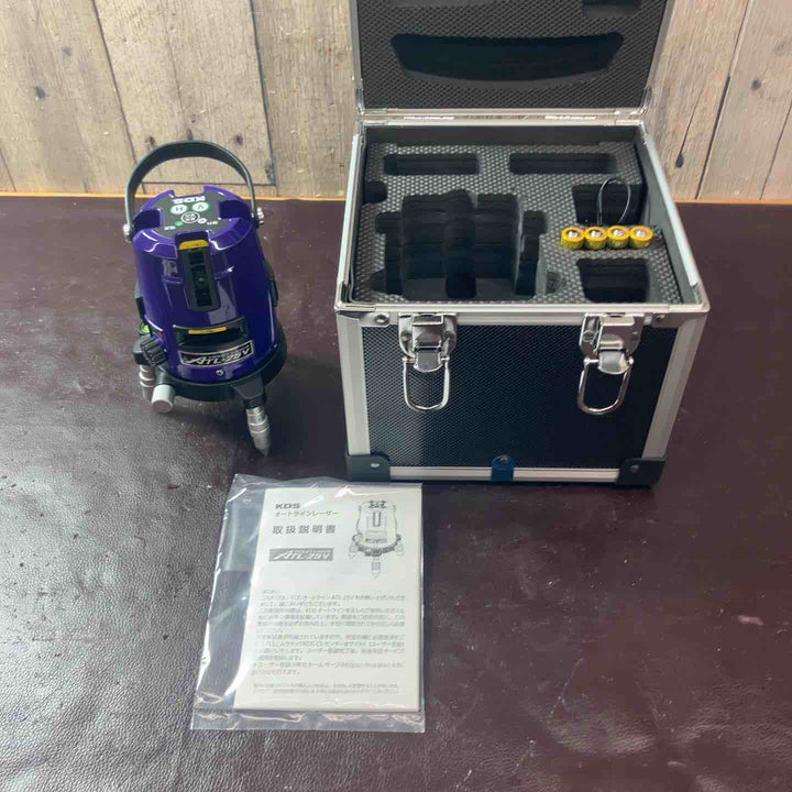 【未使用(店頭展示品)】KDS オートラインレーザー ATL-25V パープルライン【東大和店】
