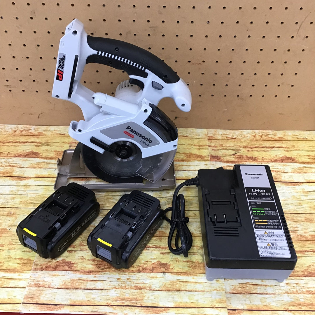 パナソニック(Panasonic) コードレスチップソーカッター  EZ45A2LJ2F-H【川崎店】