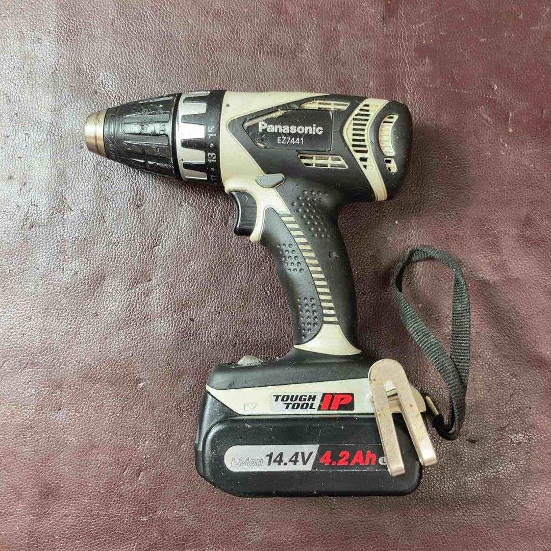 【中古品】 パナソニック(Panasonic) 充電式ドリルドライバ EZ7441LR2S-B 【東大和店】
