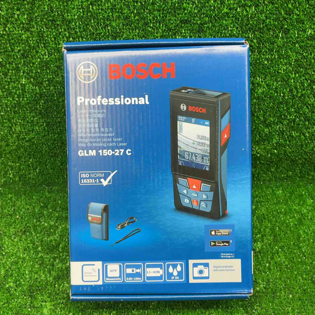 ◇ボッシュ(BOSCH) データ転送レーザー距離計 GLM150-27C【藤沢店】