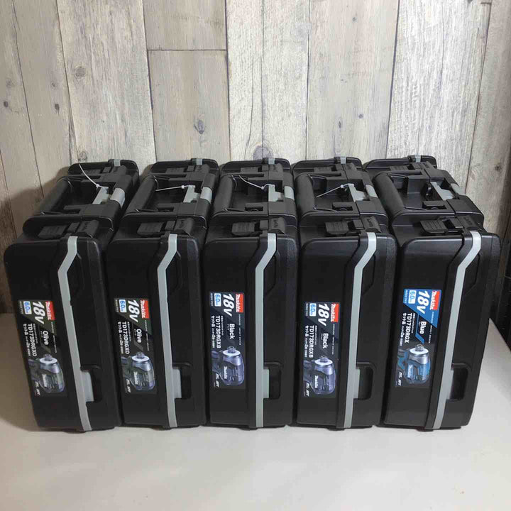 【未使用品】 マキタ makita コードレス インパクトドライバー TD173DRGX TD173DRGXB TD173DRGXO 5台 インパクト 青 ブルー 黒 ブラック オリーブ 【戸田店】