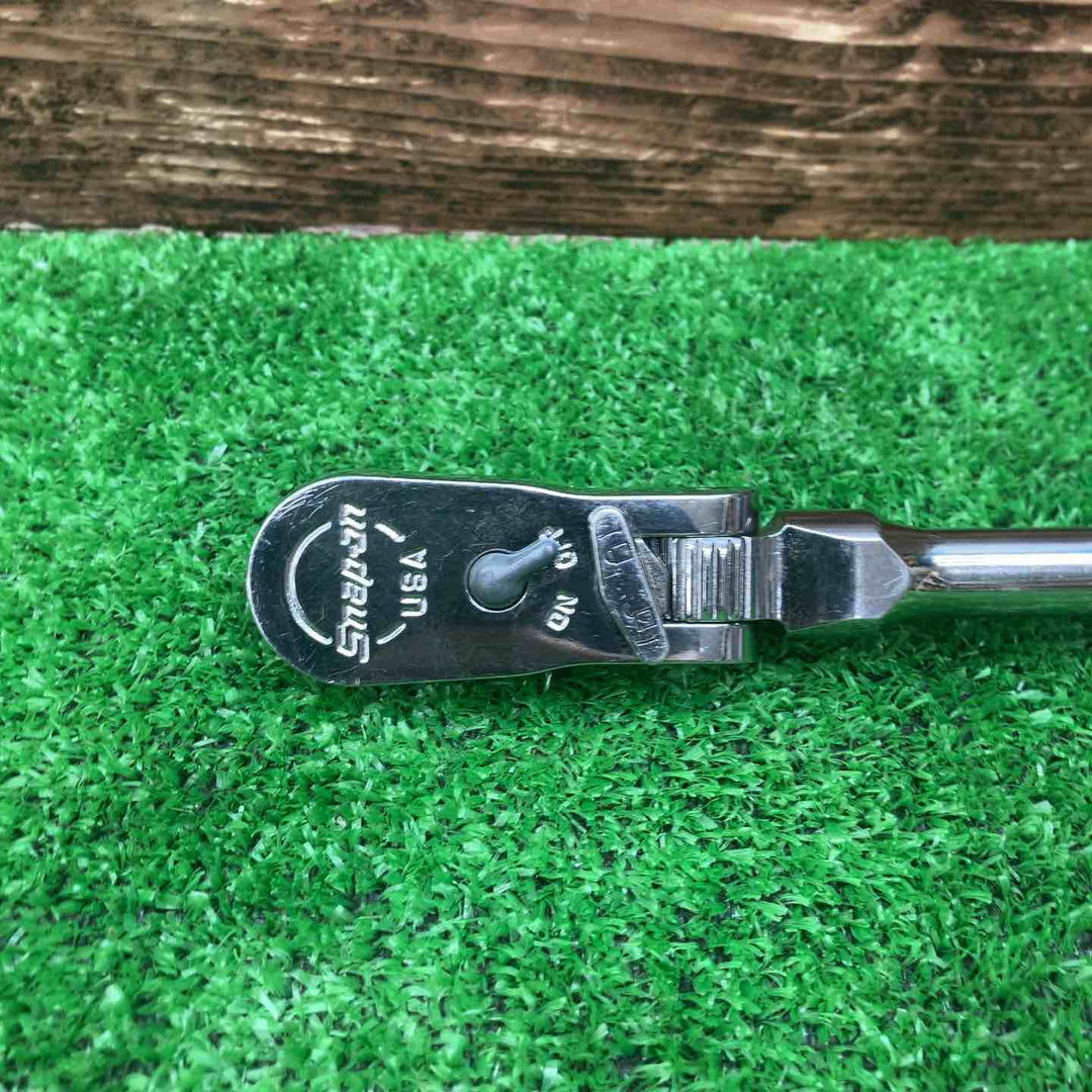◇Snap-on 3/8sq ロック付きフレックスラチェットハンドル FHLX80B【川越店】
