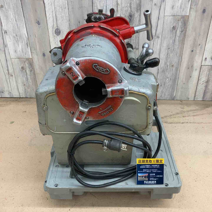【中古品/店頭受取り限定】レッキス(REX) ねじ切り機 90A3 90AⅢ ダイヘッド付属【東大和店】